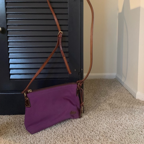 Dooney & Bourke Handbags - Dooney and Bourke Purple Crossbody Bag